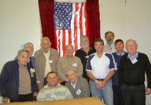 Members posing after the 2008 AGM