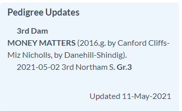 catalog pedigree update